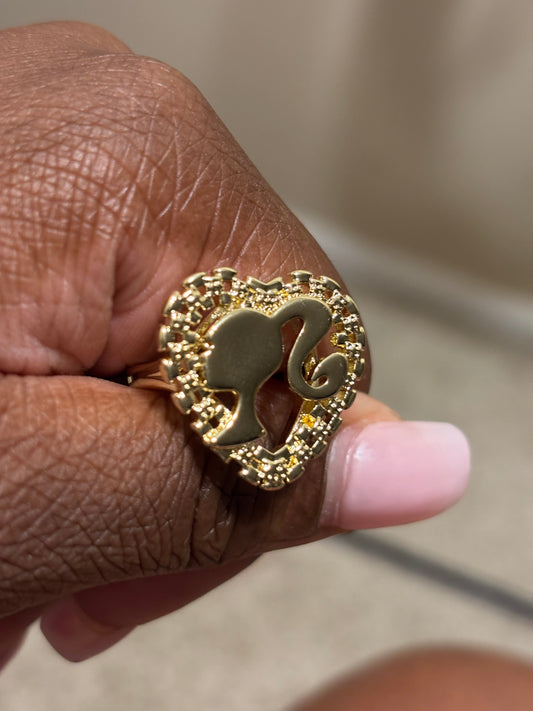 Barbie Heart Ring