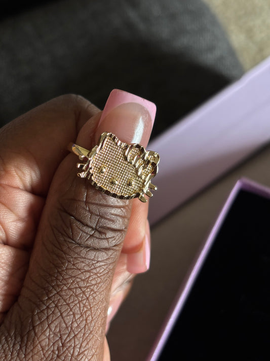 Small Hk face ring
