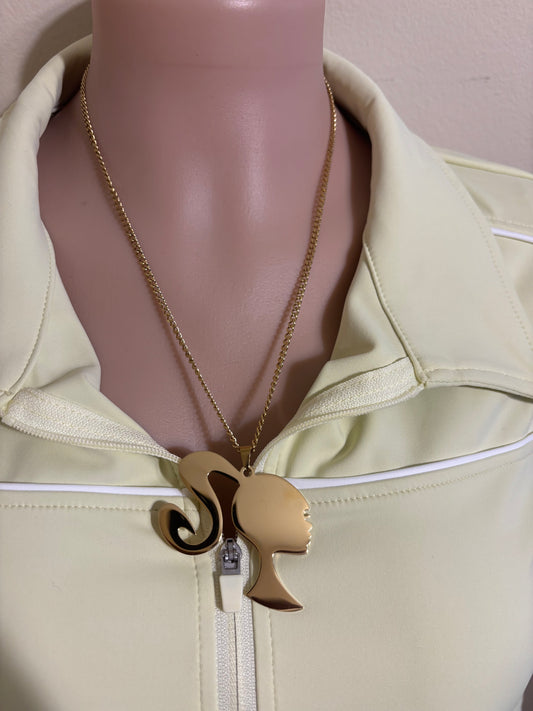 Barb Head Necklace