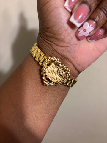 Hk Heart Bracelet