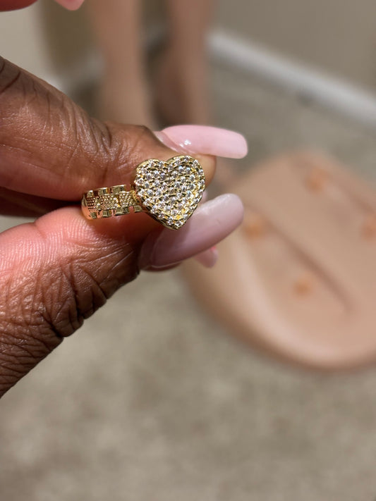 Diamond Heart ring