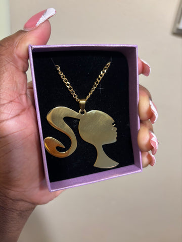 Barb Head Necklace